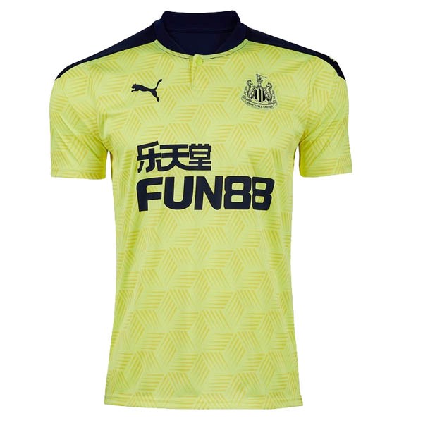 Tailandia Camiseta Newcastle United Segunda equipo 2020-21 Amarillo